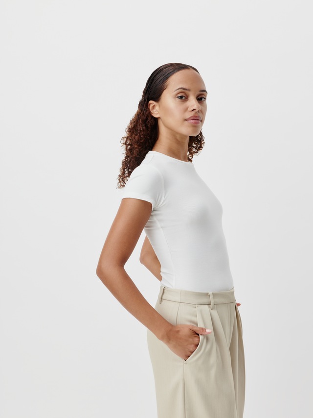 LeGer T-Shirt »Cindy, LeGer by Lena Gercke« Figurbetont mit Rundhalsausschnitt