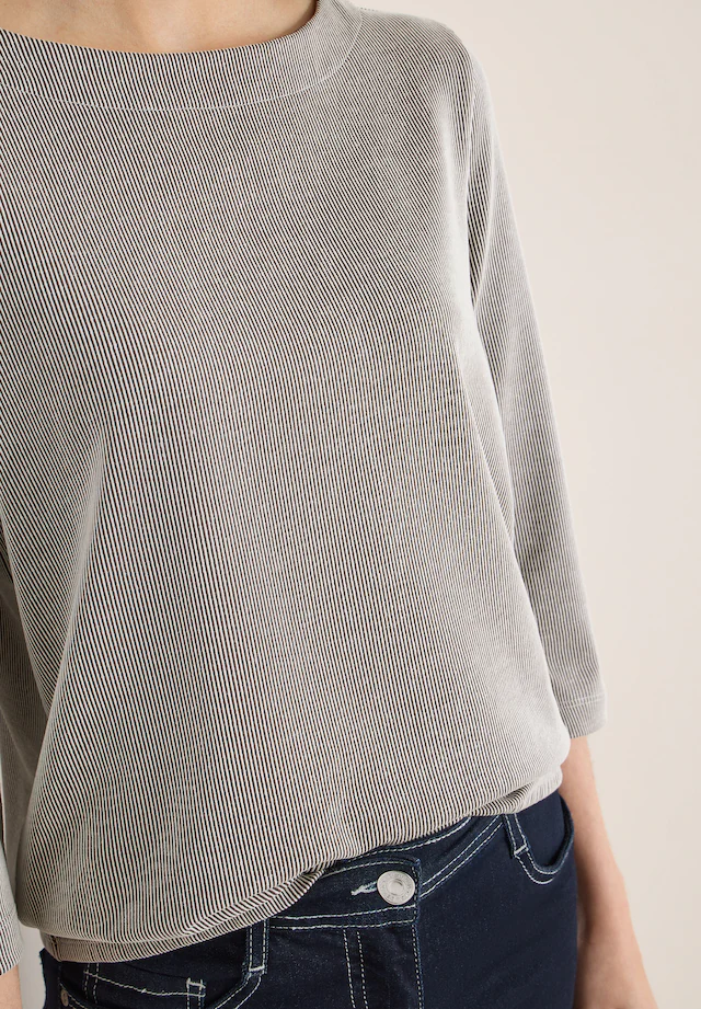 Cecil 3/4-Arm-Shirt mit Streifen Muster