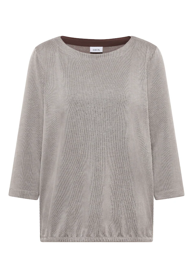 Cecil 3/4-Arm-Shirt mit Streifen Muster