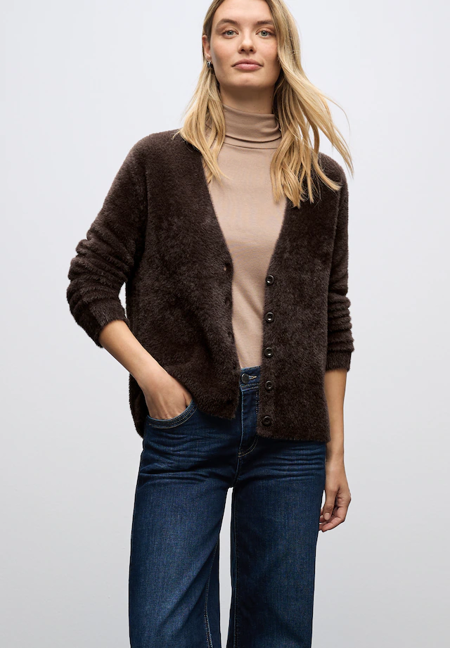 STREET ONE Cardigan mit V-Ausschnitt