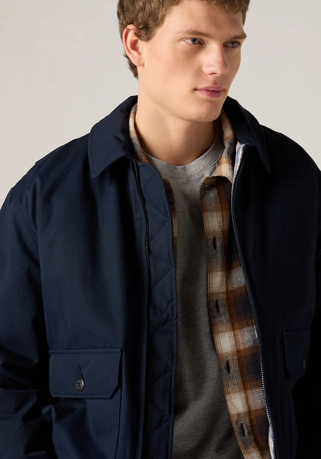 Levi's® Blouson »CORTLAND JACKET« ohne Kapuze mit Reißverschluss und großen Seitentaschen