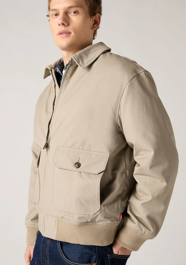 Levi's® Blouson »CORTLAND JACKET« ohne Kapuze mit Reißverschluss und großen Seitentaschen