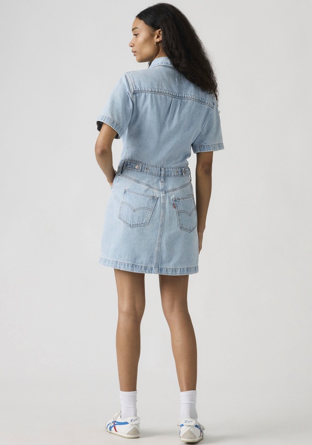 Levi's® Jeanskleid »WESTERN DRESS« Eingrifftaschen | Gesäßtaschen Durchgehender Druckknopfverschluss