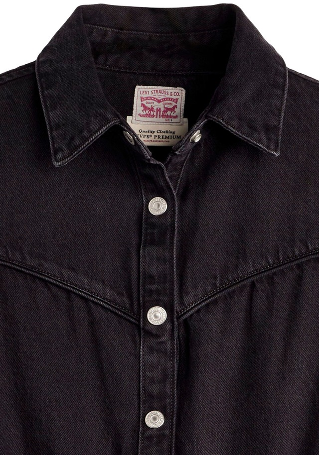 Levi's® Jeanskleid »WESTERN DRESS« Eingrifftaschen | Gesäßtaschen Durchgehender Druckknopfverschluss