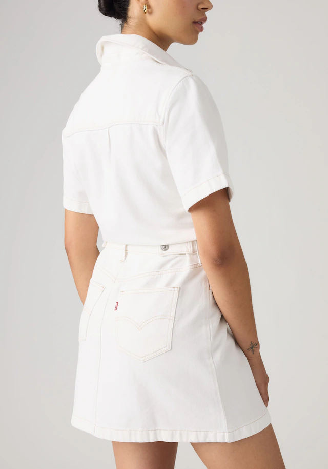 Levi's® Jeanskleid »WESTERN DRESS« Eingrifftaschen | Gesäßtaschen Durchgehender Druckknopfverschluss