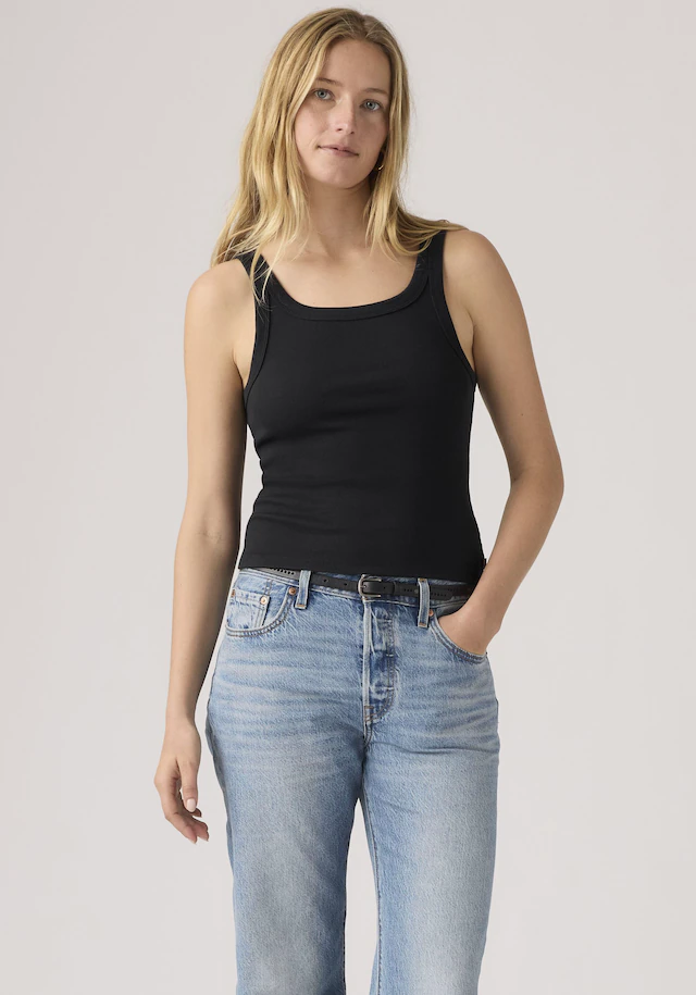 Levi's® Ripptanktop »ESSENTIAL RIBBED TANK« mit eckigem Ausschnitt