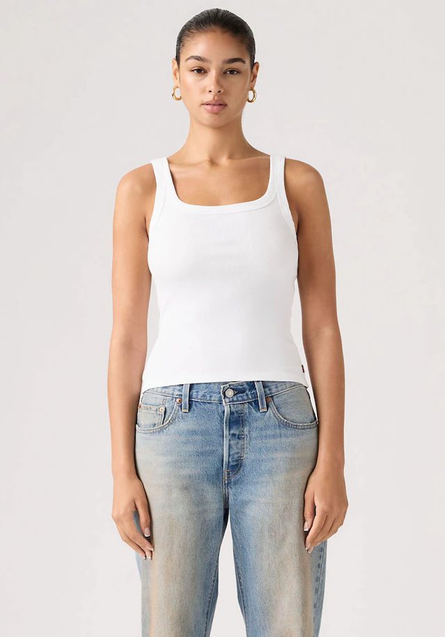 Levi's® Ripptanktop »ESSENTIAL RIBBED TANK« mit eckigem Ausschnitt