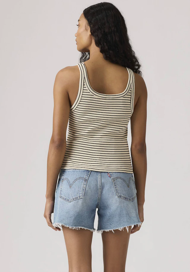 Levi's® Ripptanktop »ESSENTIAL RIBBED TANK« mit eckigem Ausschnitt