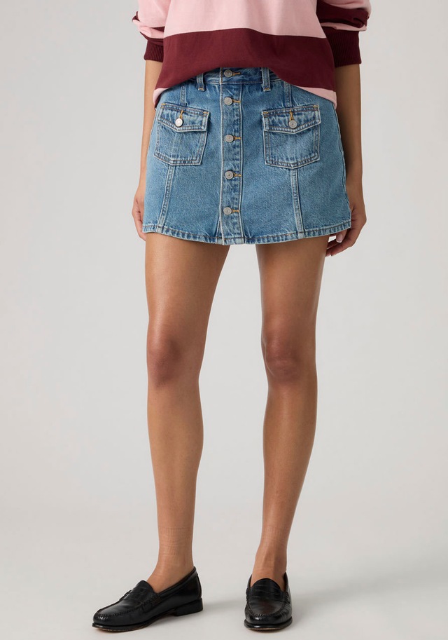 Levi's® Skort »BUTTON FRONT SKORT« mit praktischen Taschen