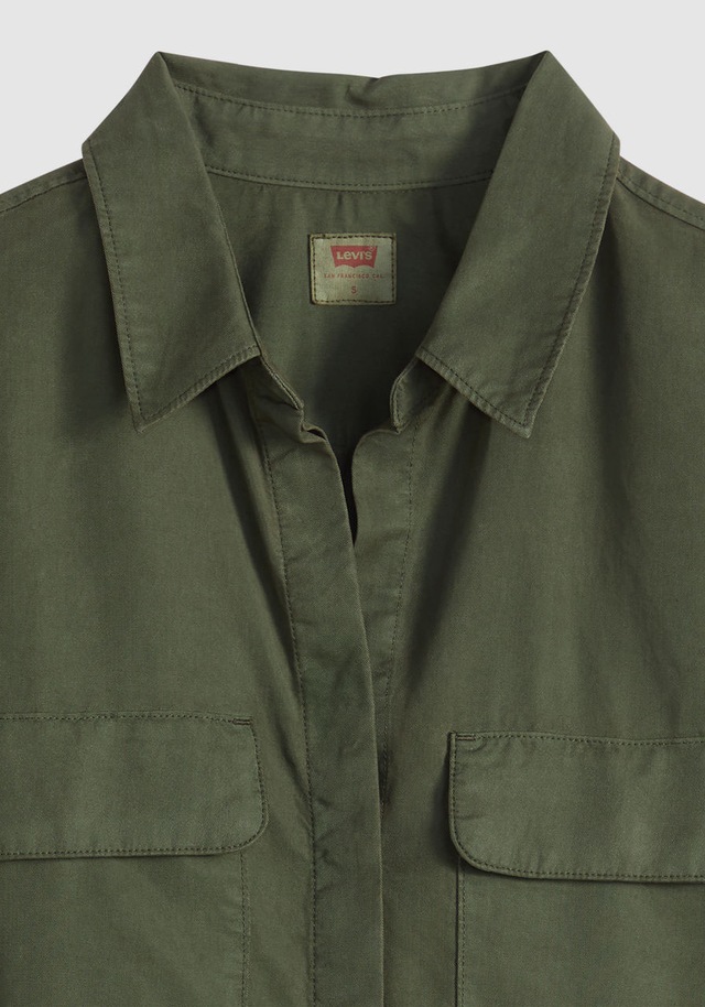 Levi's® Hemdbluse Krempelärmel mit Riegel