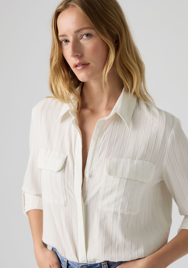 Levi's® Hemdbluse Krempelärmel mit Riegel