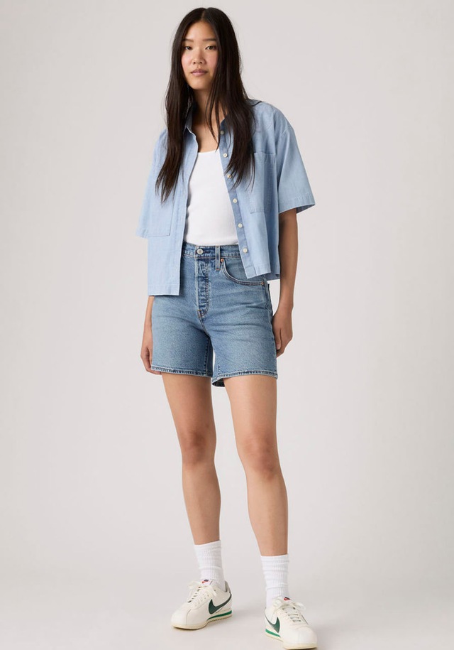 Levi's® Shorts »501® MID THIGH SHORT« im Five-Pocket Style
