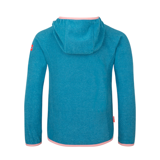 TROLLKIDS Fleecejacke »Girls Sandefjord Jacket« mit Kapuze, wasserabweisend, windabweisend, atmungsaktiv, leicht