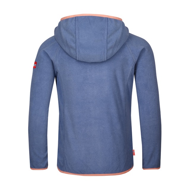 TROLLKIDS Fleecejacke »Girls Sandefjord Jacket« mit Kapuze, wasserabweisend, windabweisend, atmungsaktiv, leicht