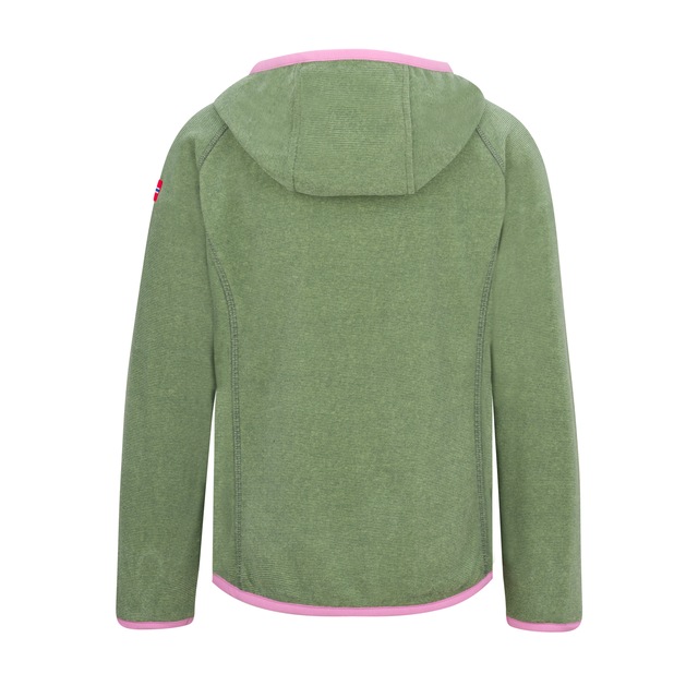 TROLLKIDS Fleecejacke »Girls Sandefjord Jacket« mit Kapuze, wasserabweisend, windabweisend, atmungsaktiv, leicht
