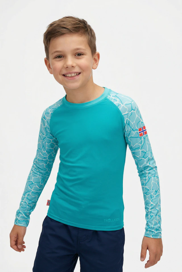 TROLLKIDS Bade-Shirt »Girls Haukland Shirt« mit Lichtschutzfaktor 50+, schnell trocknend, atmungsaktiv
