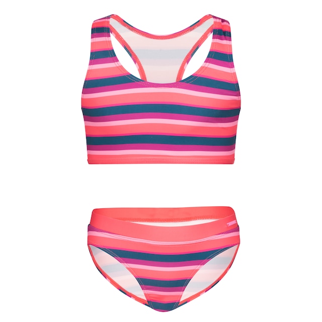 TROLLKIDS Bustier-Bikini »Girls Kvalvika Bikini« 2 Stk. für Kinder und Jugendliche, schnell trocknendes Material