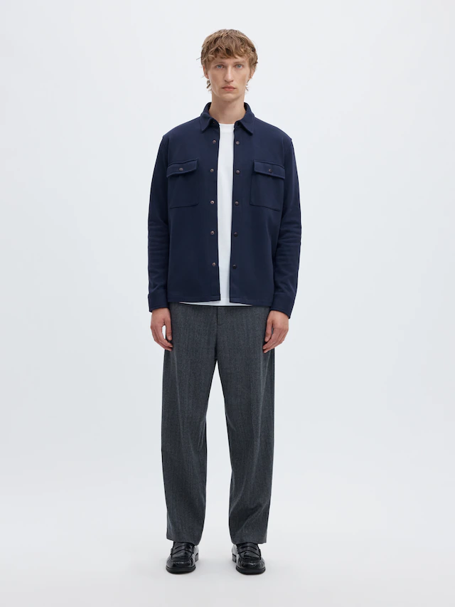 SELECTED Sweatjacke »SLHJACKIE SWEAT JACKET NOOS« Baumwollmischung, regular fit