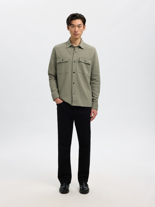 SELECTED Sweatjacke »SLHJACKIE SWEAT JACKET NOOS« Baumwollmischung, regular fit