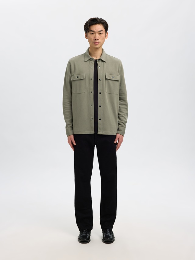 SELECTED Sweatjacke »SLHJACKIE SWEAT JACKET NOOS« Baumwollmischung, regular fit