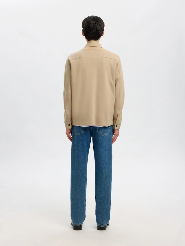 SELECTED Sweatjacke »SLHJACKIE SWEAT JACKET NOOS« Baumwollmischung, regular fit