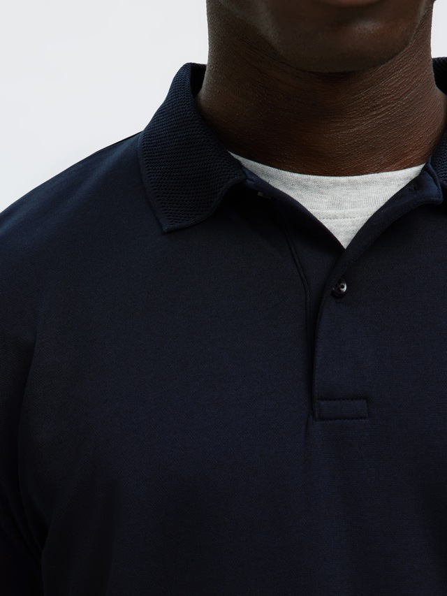 SELECTED Poloshirt »SLHFAVE BUTTON SS POLO NOOS« Baumwollmischung, regular fit