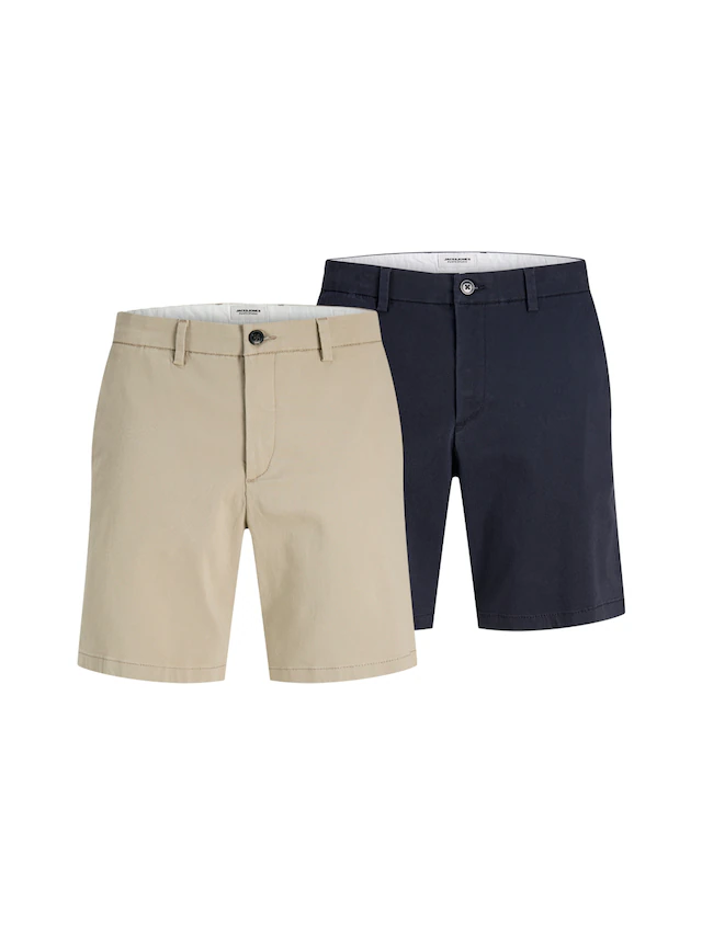 Jack & Jones Chinoshorts »JPSTMARCO DYLAN CHINO SHORTS SRT MP 2PK«