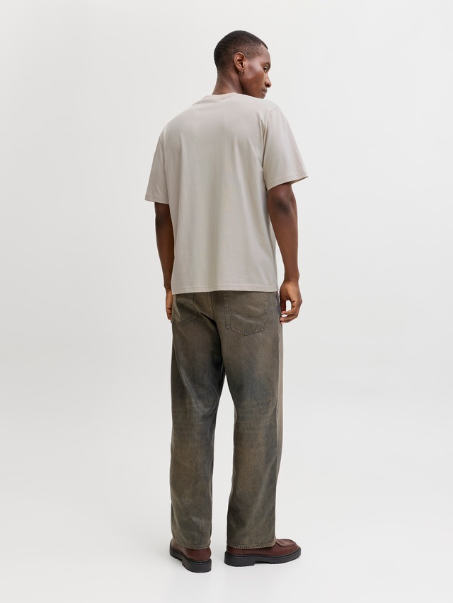Jack & Jones T-Shirt »JJEDENVER GRAPHIC TEE SS O-NECK 3PK MP« Packung, 3 tlg.
