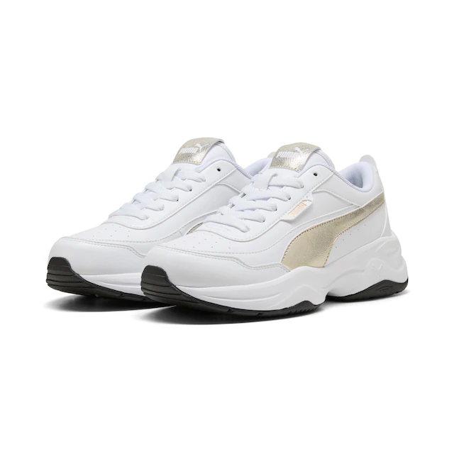 PUMA Sneaker »CILIA MODE METALLIC WHISPER« mit Textil-Innenfutter, mit Schnürverschluss, aus Synthetik
