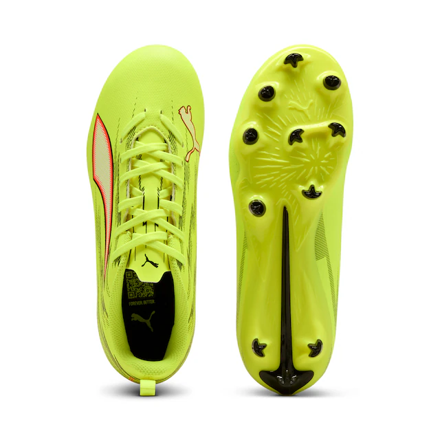 PUMA Fußballschuh »ULTRA 6 PLAY FG/AG JR« für Rasen- und Kunstrasenplätze, atmungsaktiv, mit Schnürung
