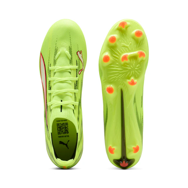 PUMA Fußballschuh »ULTRA 6 MATCH FGAG« für Rasen- und Kunstrasenplätze, mit Schnürung, mit FastTrax Stollen