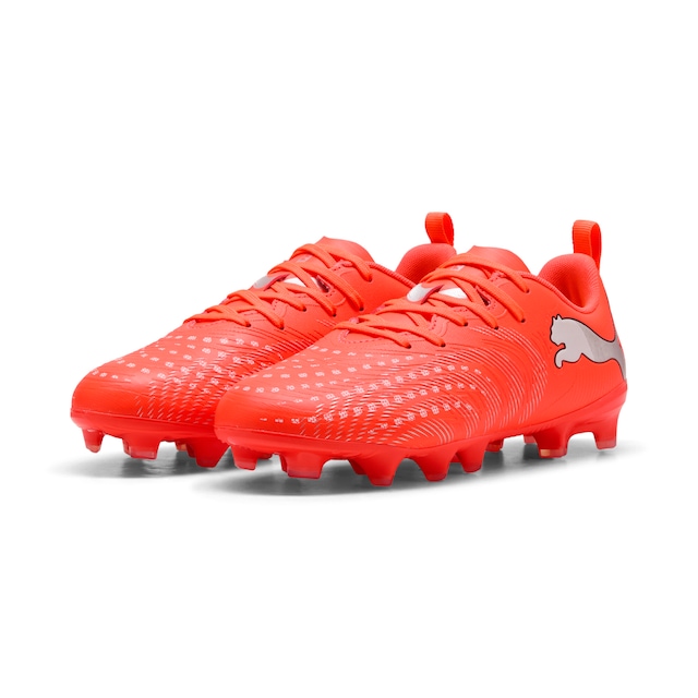 PUMA Fußballschuh »FUTURE 9 PLAY FG/AG JR« mit Nockensohle für Rasen- und Kunstrasenplätze, mit Schnürung
