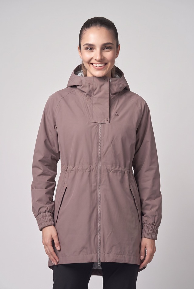 Schöffel Parka »Parka Style Bohorok WMS« Oversize-Passform mit Raglanärmeln, Taillenzug