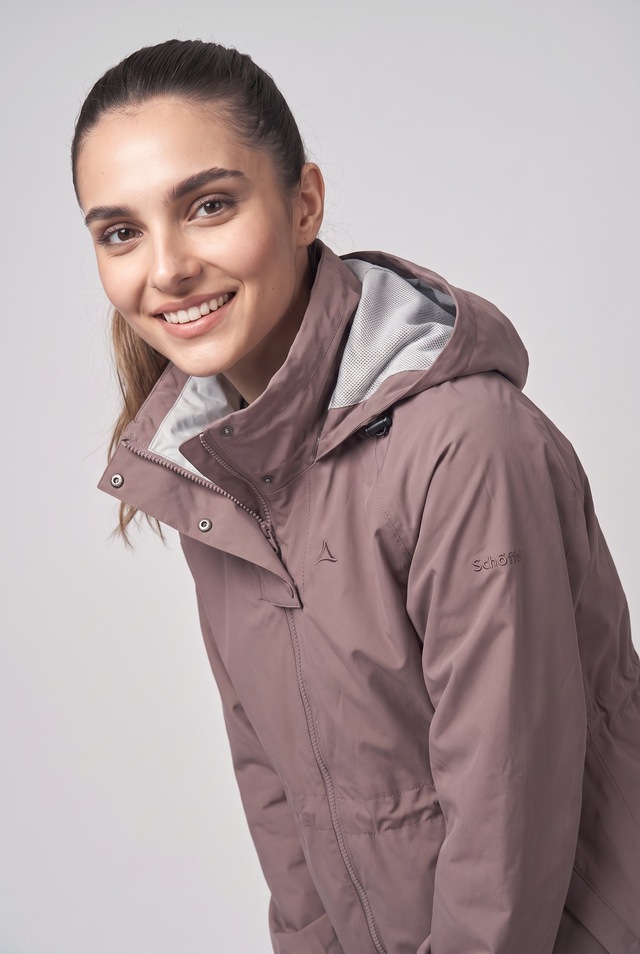 Schöffel Parka »Parka Style Bohorok WMS« Oversize-Passform mit Raglanärmeln, Taillenzug