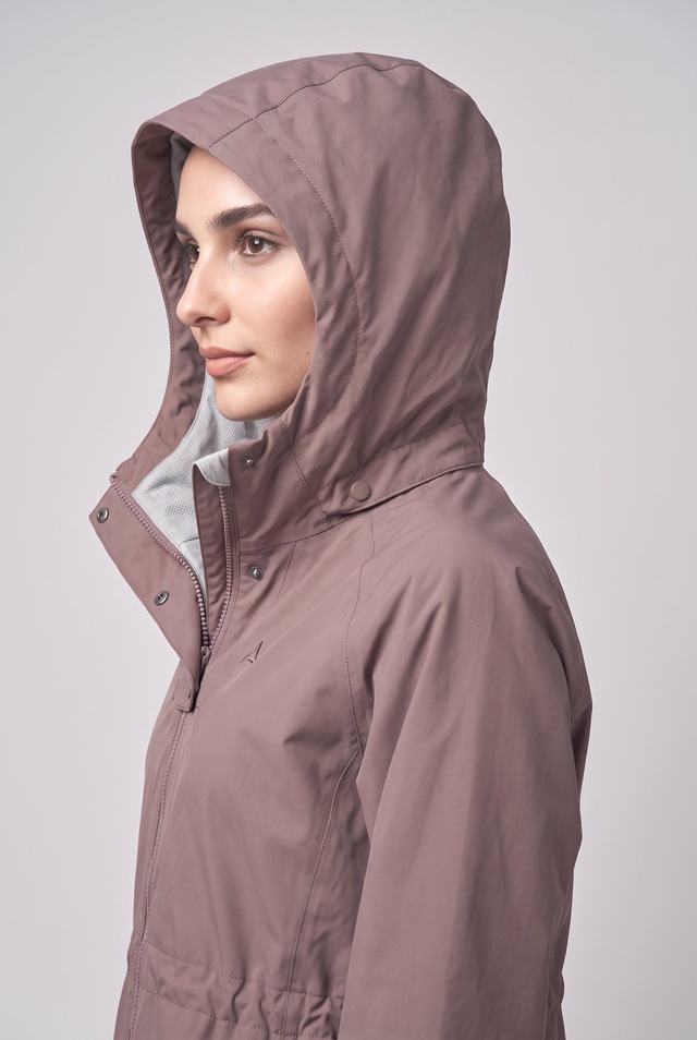 Schöffel Parka »Parka Style Bohorok WMS« Oversize-Passform mit Raglanärmeln, Taillenzug