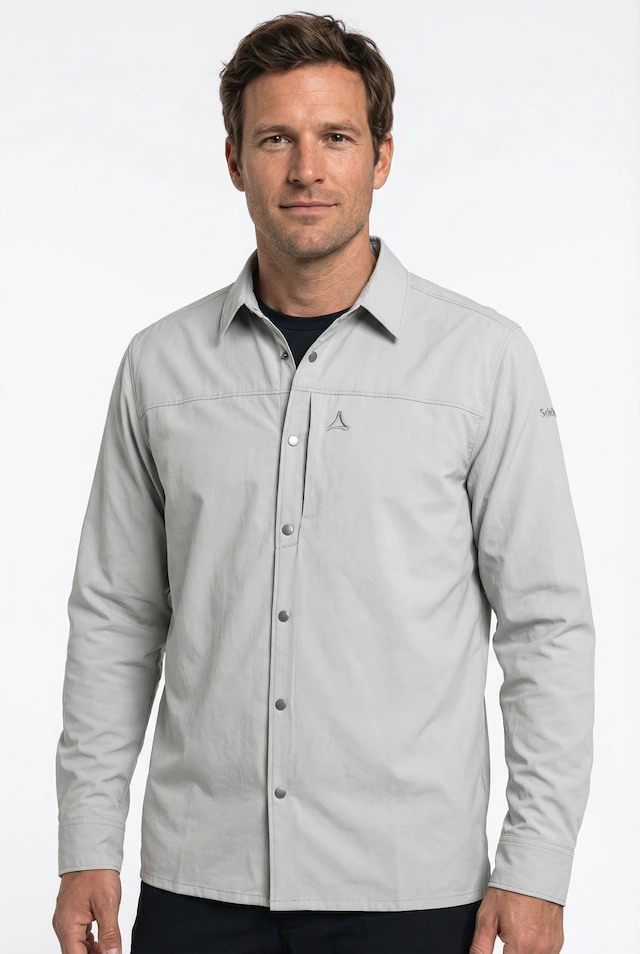 Schöffel Funktionshemd sportliche Passform, aus Polyester, sportlicher Stil