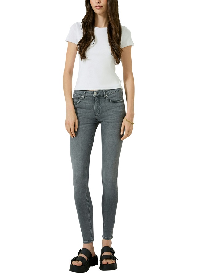 QS Slim-fit-Jeans mit Stretch