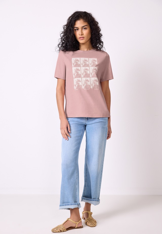 STREET ONE STUDIO Print-Shirt aus reiner Baumwolle