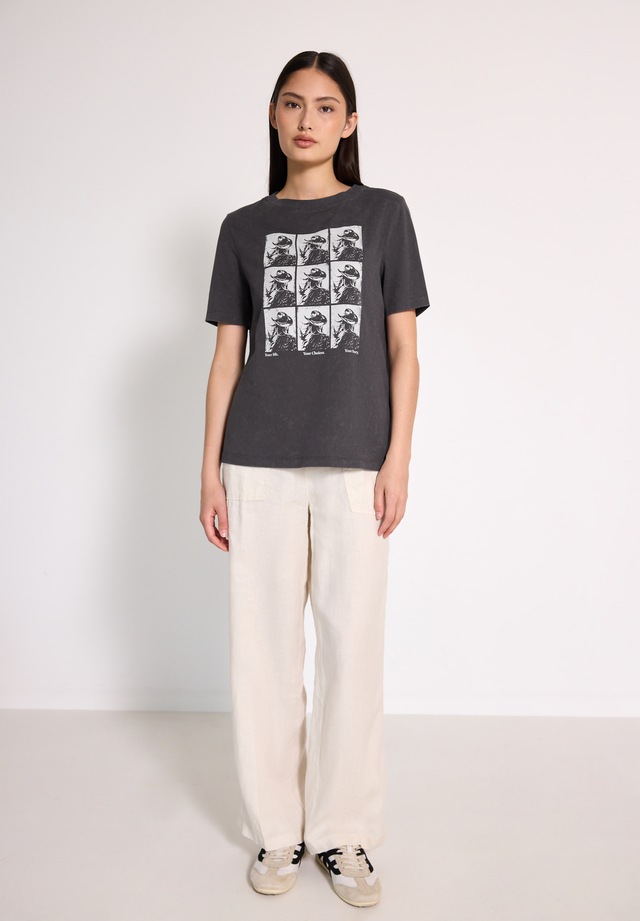 STREET ONE STUDIO Print-Shirt aus reiner Baumwolle