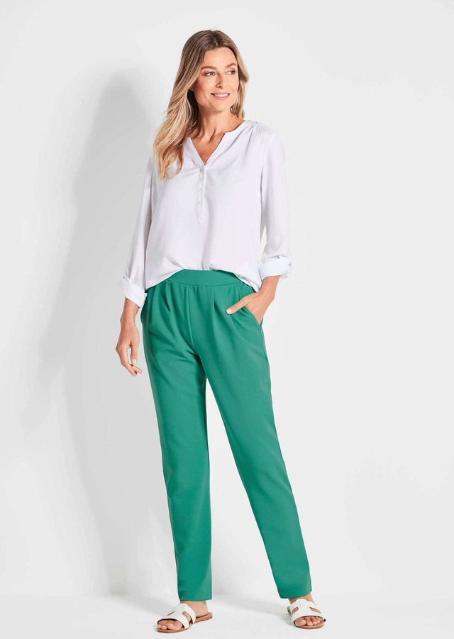GOLDNER Schlupfhose »Businesshose SARA mit Komfortbund« Temperaturausgleichende Eigenschaft