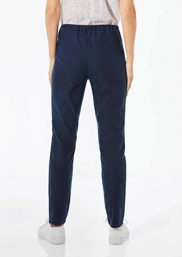 GOLDNER 2-in-1-Hose »Kurzgröße Schlupfhose LOUISA mit Steppnähten« Ohne