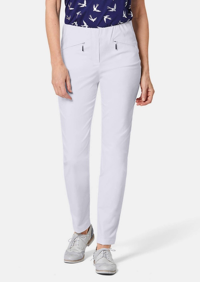 GOLDNER 2-in-1-Hose »Schlupfhose LOUISA mit Steppnähten« Ohne