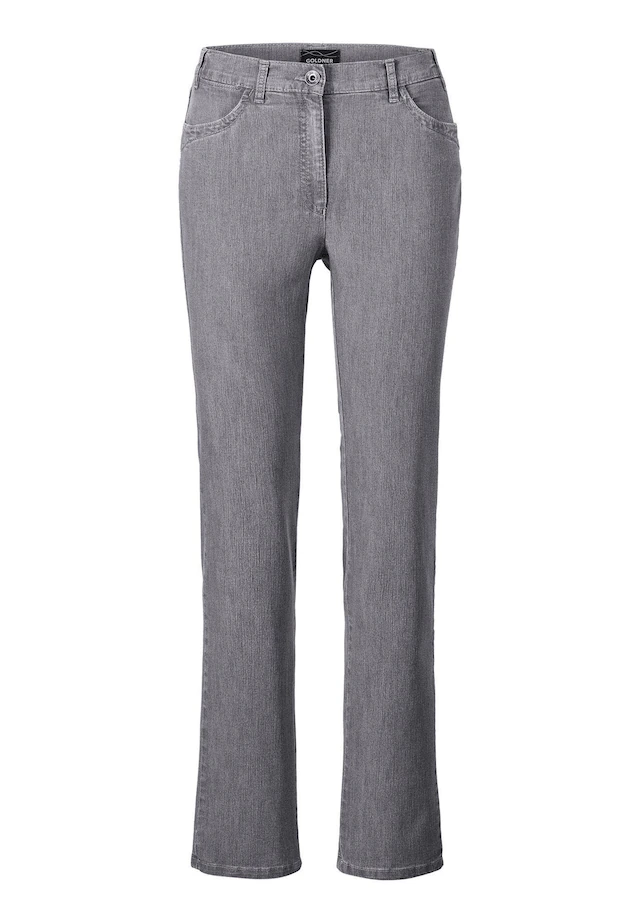 GOLDNER Stretch-Jeans »Denimhose mit Stretchkomfort« Ohne