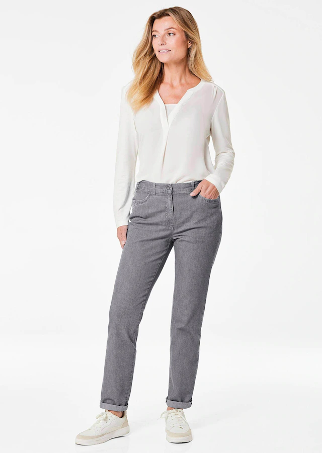 GOLDNER Stretch-Jeans »Denimhose mit Stretchkomfort« Ohne