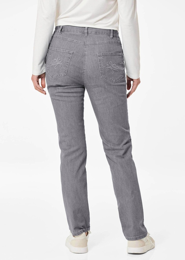 GOLDNER Stretch-Jeans »Denimhose mit Stretchkomfort« Ohne