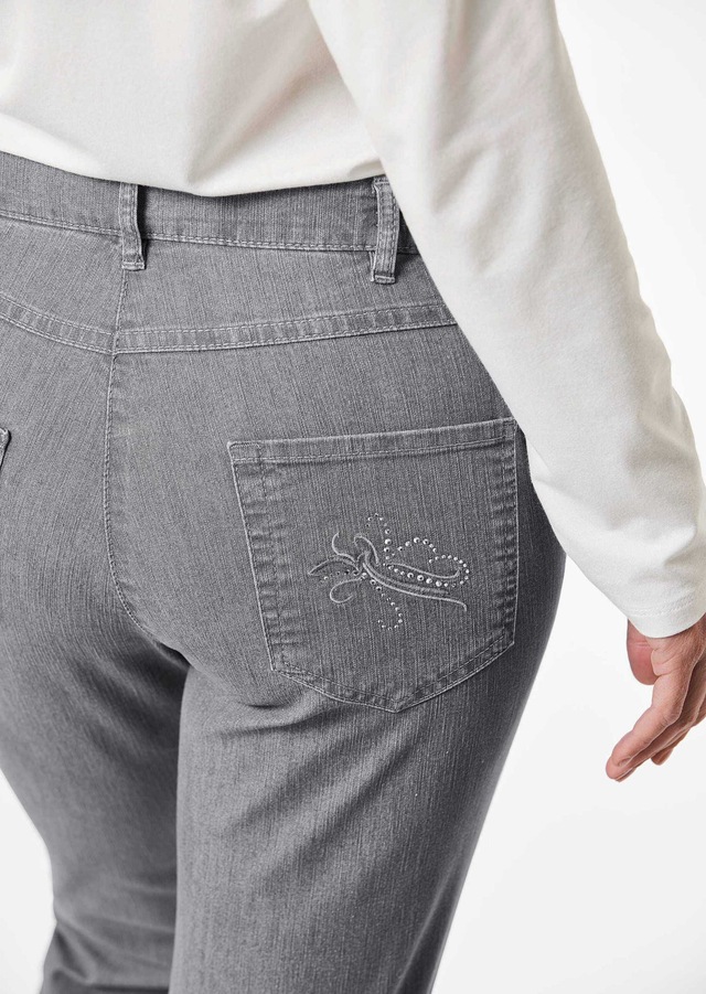 GOLDNER Stretch-Jeans »Denimhose mit Stretchkomfort« Ohne
