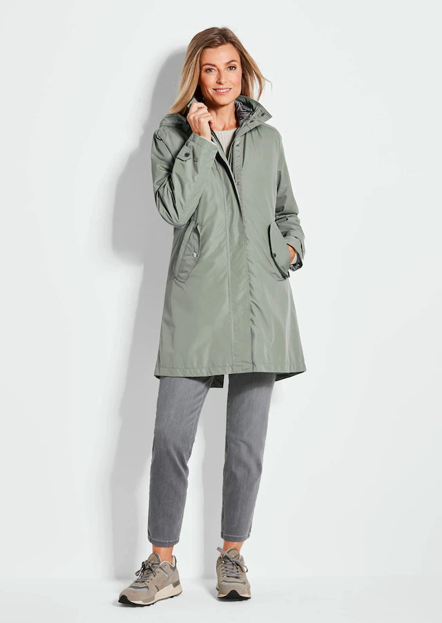 GOLDNER Funktionsjacke »Kurzgröße Kapuzenjacke mit 3-in-1-Funktion« Jacke mit herausnehmbarer Steppjacke