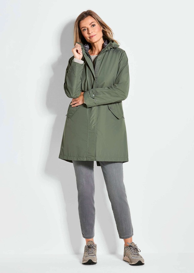 GOLDNER Funktionsjacke »Kurzgröße Kapuzenjacke mit 3-in-1-Funktion« Jacke mit herausnehmbarer Steppjacke
