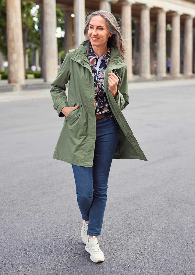 GOLDNER Funktionsjacke »Kurzgröße Kapuzenjacke mit 3-in-1-Funktion« Jacke mit herausnehmbarer Steppjacke