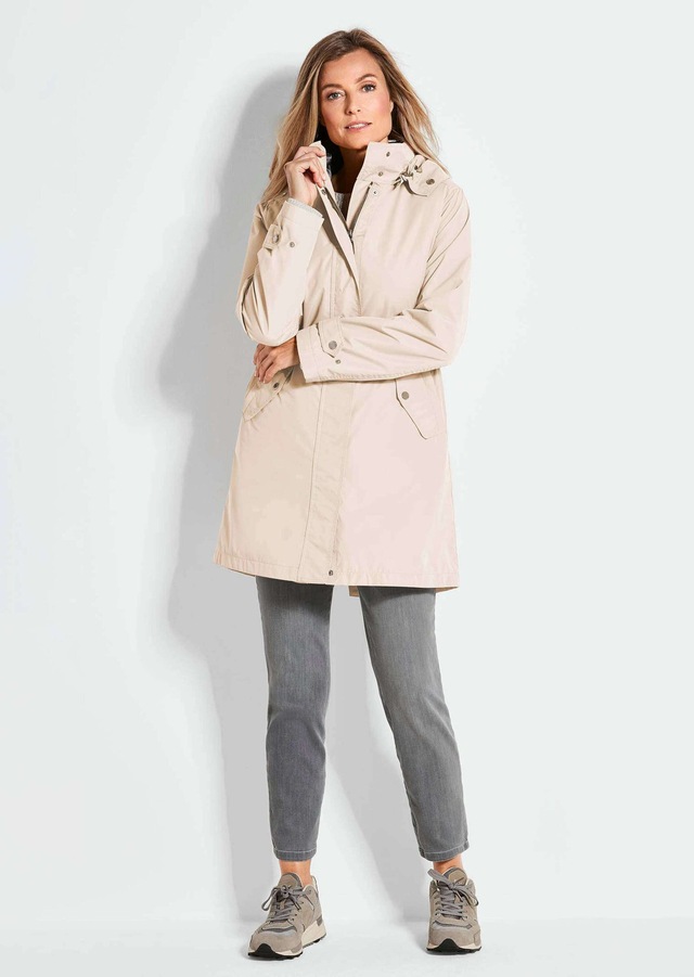 GOLDNER Funktionsjacke »Kurzgröße Kapuzenjacke mit 3-in-1-Funktion« Jacke mit herausnehmbarer Steppjacke